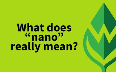 What Does "Nano" Really Mean?