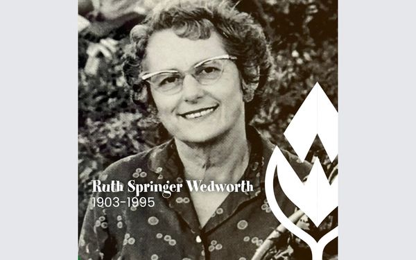 Celebrating Ruth Springer Wedgworth This Mother's Day